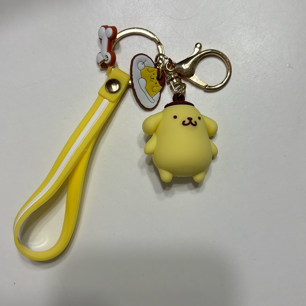 Pompompurin keychain